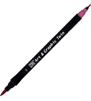 Zig Art & Graphic Twin Marker Çizim Kalemi 22 Dark Carmine 