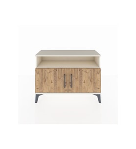 Arges Şifonyer 2 Raflı 2 Kapaklı 88x30x64 Aytaşı-Çam