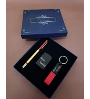 İsme Özel Gold-Kırmızı Roller Kalem - Hediyelik Roller Kalem Çakmak Anahtarlık & Kişiye Özel Tasarım Kalem Çakmak Anahtarlık