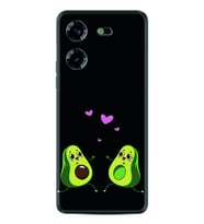 Tecno Pova 5 Kılıf Silikon Desen Özel Seri Aşık Avokadolar 1642