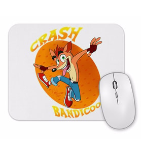 Crash Bandicoot Naughty Dog Mouse Pad