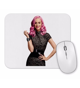 Katy Perry Cabelo Rosa Mouse Pad
