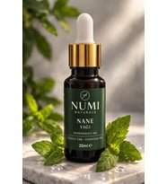NUMI Naturals Nane Yağı 20 ml %100 Saf Peppermint Oil Uçucu Yağ Aromaterapi ve Cilt Bakımı