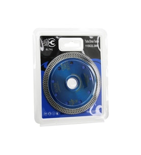 TURBO ELMAS MERMER KESİCİ DİSK 115MMX22.2MM İNCE HASSAS TESTERE 1.2MM