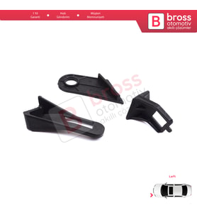 Fiat Abarth Grande Punto MK3 199 2005-2013 89101372SX İçin Sol Ön Far Ayak Tamir Seti
