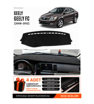 GEELY FC (2008-2012) Uyumlu Torpido Örtüsü Torpido Kılıfı - Siyah