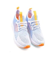 WAVES LUPOON 128 AQUA Triko Ünisex Sneaker Ayakkabı BEYAZ_ORANJ (Beyaz-Neon Turuncu)