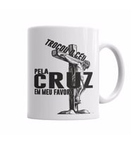 Homem Da Cruz Kupa Bardak Porselen