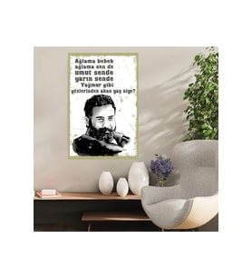 Ahşap Retro Mdf Poster , Komik Sözler , Duvar Yazıları , Manzara ,  Tarih , Edebiyat - Tbl0360