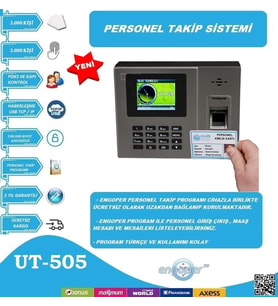 PARMAKİZİ KARTLI VE ŞİFRELİ GEÇİŞ PERSONEL TAKİP SİSTEMİ