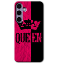 Galaxy S24 Kılıf HD Desen Baskılı Kılıf - Queen