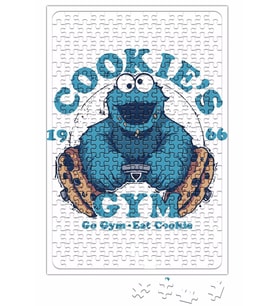 Cookie Monster Kurabiye Canavarı Puzzle 240 Parça Yapboz