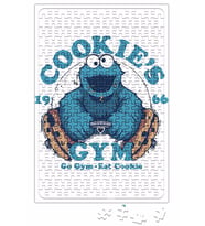Cookie Monster Kurabiye Canavarı Puzzle 240 Parça Yapboz