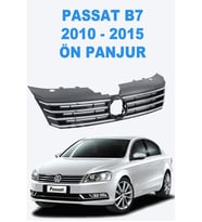 Volkswagen Passat B7 2010 - 2015 Ön Panjur Nikelajlı