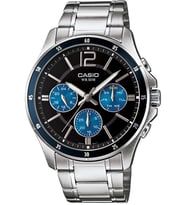 CASİO MTP-1374D-2A -TAKVİMLİ-WR 50M-ÇELİK-ERKEK KOL SAATİ