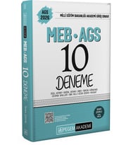 2026 MEB AGS Tamamı Çözümlü 10 Deneme Pegem Yayınları