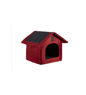 Sıvı Geçirmez Kedi Köpek Kulübe Yatak Kırmızı, Konfor ve Şıklık Bir Arada