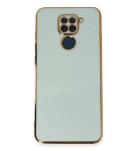 Redmi Note 9 Kılıf Volet Silikon - Açık Yeşil