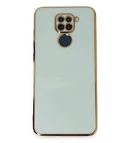 Redmi Note 9 Kılıf Volet Silikon - Açık Yeşil
