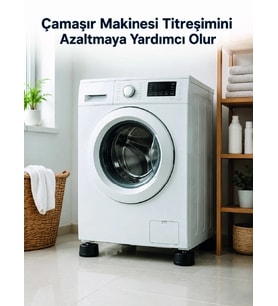 Çamaşır Makinesi İçin 4 Adet Kauçuk Ayak Pedi