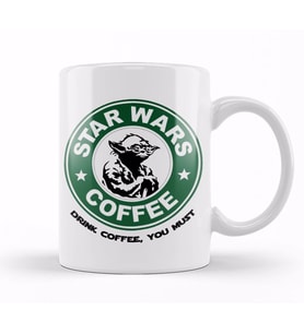 Star Wars Yoda Kupa Bardak Porselen