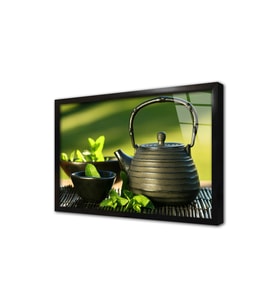 Spa Taşları Çerçeveli Cam Tablo