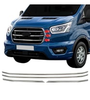Ford Transit Ön Panjur Çerçevesi Kromu Nikelajı 2019 Sonrası