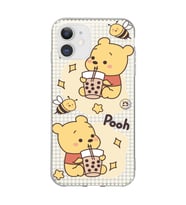 Iphone 11 Uyumlu Winnie The Pooh Tasarımlı Şeffaf Telefon Kılıfı