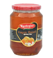 Kardeşler Kayısı Reçeli Cam Kavanoz 1000 G
