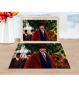 BK Home Atatürk Tasarımlı 1000 Parça Profesyonel Puzzle-48
