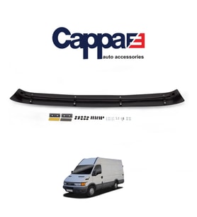 CAPPAFE Iveco Daily Ön Cam Güneşliği Siperlik Şapka (ABS) 06-11