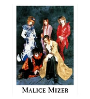 Malıce Mızer - Au Revoir (J-Rock Visual Kei Japon Grubu) Tablo Ahşap Poster Dekoratif