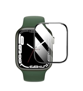 Apple Watch Seri 7 8 45mm Uyumlu Polymer Nano 0.5 mm Watch Ekran Koruyucu (Şeffaf)