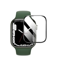 Apple Watch Seri 7 8 45mm Uyumlu Polymer Nano 0.5 mm Watch Ekran Koruyucu (Şeffaf)