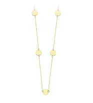 Halka 14 Ayar Altın Kolye