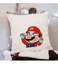 Süper Mario Tasarımlı Yastık