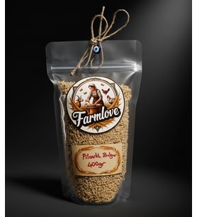 Farmlove Pilavlık Bulgur (Ev Yapımı) 400 gr - Yeni Mahsül