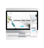 Hazır Kurumsal Web Sitesi Yazılımı V26