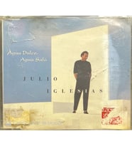 Julio Iglesias Agua Dulce, Agua Sala Maxi Single CD (Karışık)
