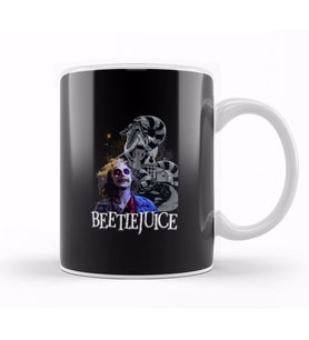 Beetlejuice Horror Kupa Bardak Porselen