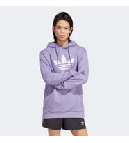 adidas Adicolor Classics Trefoil Erkek Mor Sweatshirt (IA4881) (Bordo-Mor)