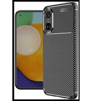 Oppo A38 Uyumlu Kılıf Auto Focus Karbon Kapak - Siyah