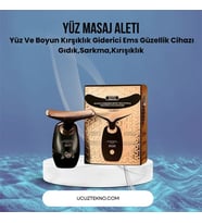 Yüz ve Boyun Masaj Aleti – Yunus Tasarım, Kırışık Görünümü Giderici