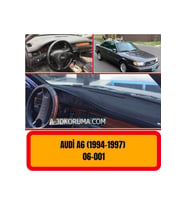 Audi A6 1994-1997 Ön Örtüsü Göğüs Panel Torpido Koruma Koruyucu Kılıfı Halısı Yedek Parça