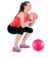 Pilates Topu Jimnastik Yoga Plates Egzersiz Topu Küçük Boy 20 Cm
