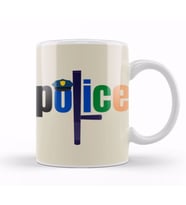 Police Gift İdea Funny Saying Quote Kupa Bardak Porselen