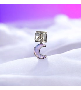 Sallantılı Hilal Desenli Charm
