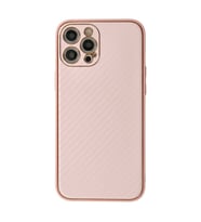 12 Pro Max Kılıf Coco Karbon - Pembe