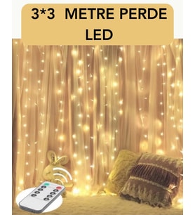 3X3 Metre Perde Led Işık – Parti Bahçe Dekorasyonu