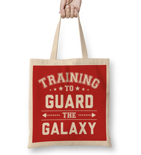 Training to Guard the Galaxy Bez Çanta Uzun Saplı